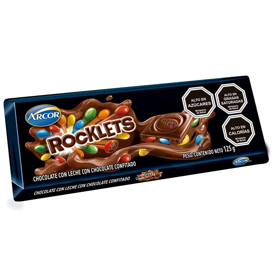 Chocolate Rocklets 125 g Arcor