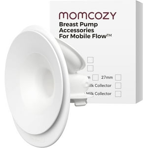 Momcozy Accesorios De Repuesto Para Extractor De Leche Mobile Flow | M9, Brida De 27 Mm, 1 Paquete