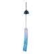 thumbnail image 5 of Japonés Furin Wind Chime Nambu Iron Iron Iwachu Bells Garden Azotar Azul, 5 of 5