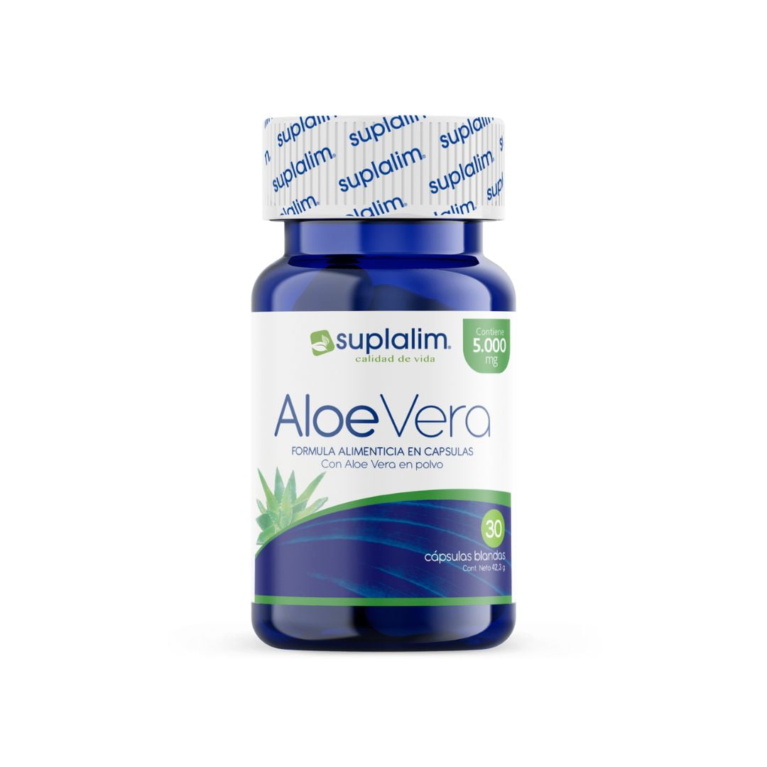 Suplalim - Aloe Vera – Suplemento Para Reflujo, Gastritis Y Digestión