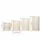 thumbnail image 4 of Velas LED para exteriores CANDLE CHOICE, control remoto a prueba de agua, 4 unidades, 4 of 6