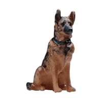 Magideal - Figuras De Perro Policía 1/64, Figuritas De Resina, Decoración De Diseño De Colecciones Arquitectónicas De Trenes, Adorno De Escritorio, Decoración De