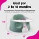 thumbnail image 3 of Asiento de suelo para bebés Bumbo, portátil, con bandeja, 3 of 8