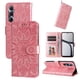 thumbnail image 4 of Funda tipo cartera FOXDOCK para Realme C65 4G , diseño girasol en relieve, cuero PU, cierre magnético, soporte y tarjetero, 4 of 5