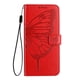 thumbnail image 2 of Funda Cartera Mariposa Para Motorola Signature Con Soporte Y Ranuras Para Tarjetas Rojo, 2 of 6