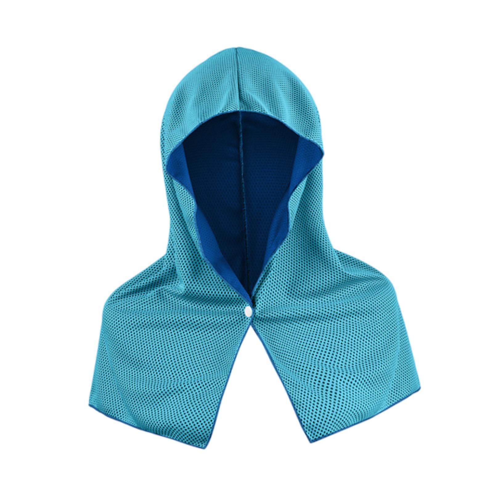Magideal - Toalla De Envoltura Para El Cuello Para Clima Cálido Con Característica De Enfriamiento De Hielo Para Actividades De Verano , Azul