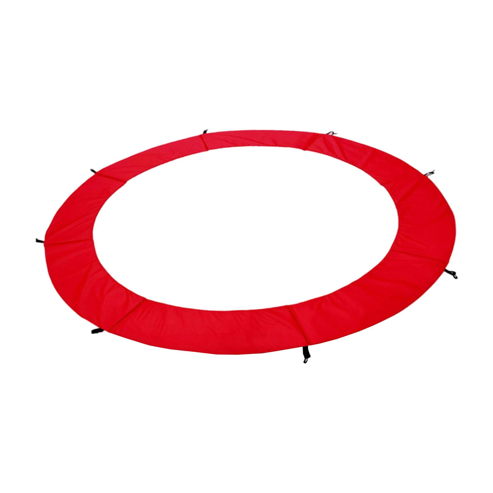 Magideal - Cubierta De Almohadilla De Cama Elástica, Alfombrilla De Cama Elástica, Piezas De Cama Elástica De Repuesto, Marcos Redondos, Protección Antidesgarro, 305 M