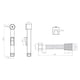 thumbnail image 3 of Juego de Ducha Bidet Arabe Cromo, 3 of 4