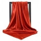 thumbnail image 1 of suxuMhao Pañuelo de Seda Cuadrado Naranja Rojo-3 Pack 35.43x35.43in Pañuelo de Satén Seda, Chal de Seda, Pañuelo de Seda para la Cabeza, Pañuelo de Seda Ligero de Color Sólido, Accesorio, 1 of 2