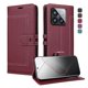 thumbnail image 2 of Premium Wallet Case for Xiaomi 14T Pro with Card Slots & Kickstand, Flip Cover Red, 2 of 6