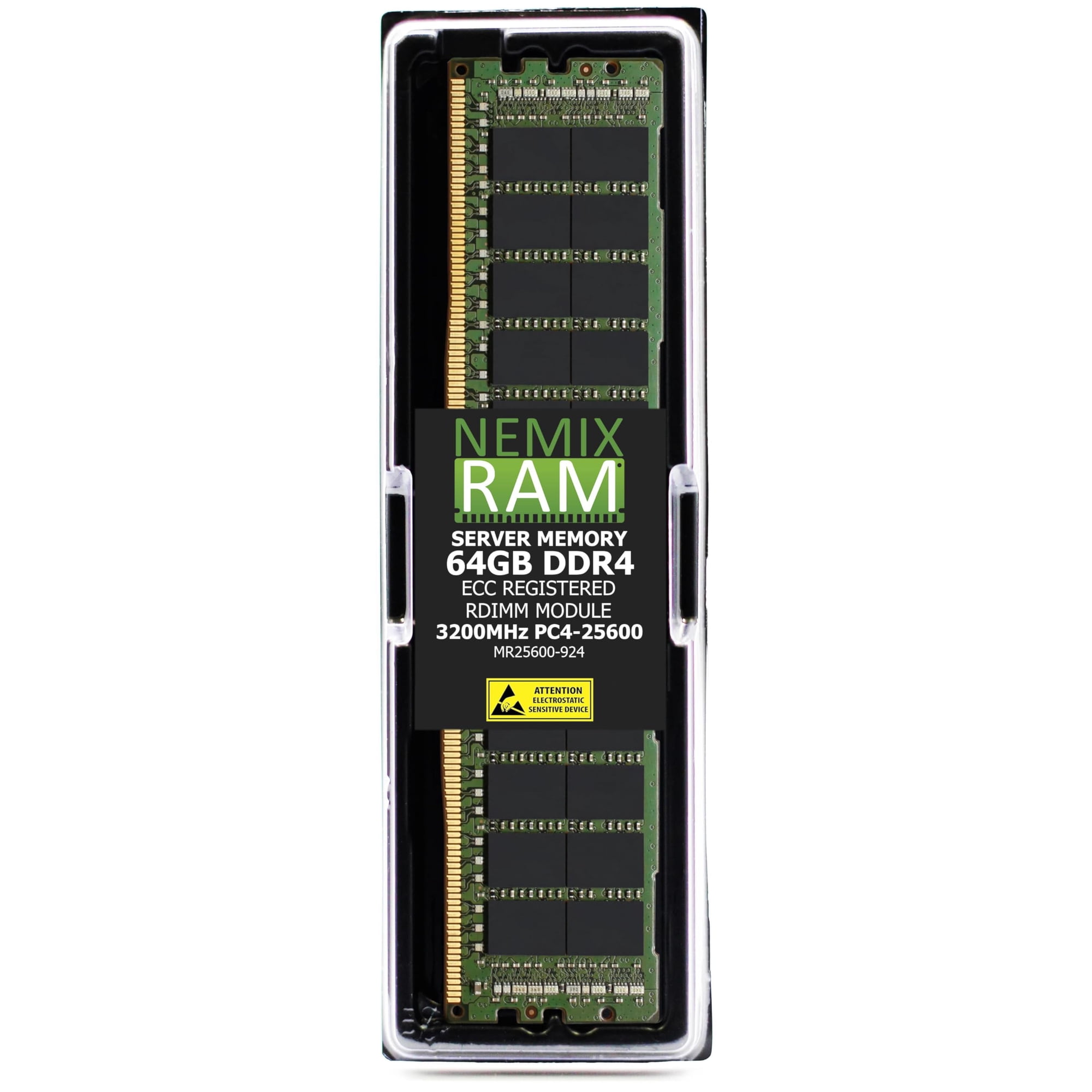 Memoria Para Servidor Nemix Ram De 64 Gb Ddr4 3200 Mhz Ecc Registered