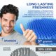 thumbnail image 5 of Desodorizante Para Orinal Paquete De 24 Unidades Fresh 3d Wave Blue, 5 of 8