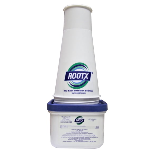 Tarro RootX Foaming Root Control de 2 kg con embudo/aplicador