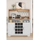 thumbnail image 3 of Mueble Bar Con Enchufe Aparador Buffet Para Cocina Comedor Blanco, 3 of 8