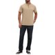 thumbnail image 2 of INSPIRE CHIC Camiseta Henley de Manga Corta con Bolsillo y Cuello Redondo para Hombre S Caqui, 2 of 6