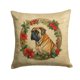thumbnail image 1 of Cojín Mastiff Christmas 14x14, 1 of 5