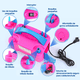 thumbnail image 3 of Inflador De Globos Bombas Belug Eléctrico 2 Inyectores Fiegenérica rosa, 3 of 5
