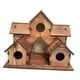thumbnail image 4 of Nido De Colibrí Colgando Cabaña De Madera Casa Para Pájaros Para Gorriones Pinchas Rompiendo, 4 of 5