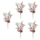 thumbnail image 2 of 5 Piezas De árboles De Navidad Artificiales, árboles De Flores Artificiales Para La Familia De Los Vecinos, 2 of 3