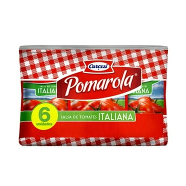 Salsa de Tomate Italiana Pack 6 Un Bolsa, 200 g