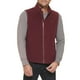 thumbnail image 1 of Chaleco Tommy Hilfiger de forro polar para hombre, color burdeos, talla XS, 1 of 2