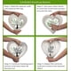 thumbnail image 5 of Wind Spinner ISEO Heart, 30 cm, metal, decoración de jardín, 5 of 6