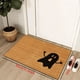 thumbnail image 1 of 1pc Non-Slip Durable Welcome Mat for Indoor and Outdoor Use - Low Pile Dirt Resistant Entrance Mat with Machine Washable Backing - Perfect for Family, Living Room, Kitchen, Bedroom, Farmhouse, and Kit, 1 of 4