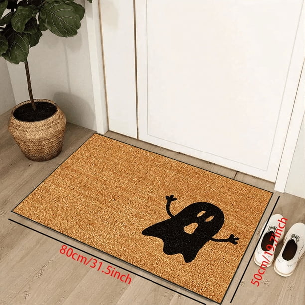 1pc Non-Slip Durable Welcome Mat for Indoor and Outdoor Use - Low Pile Dirt Resistant Entrance Mat with Machine Washable Backing - Perfect for Family, Living Room, Kitchen, Bedroom, Farmhouse, and Kit