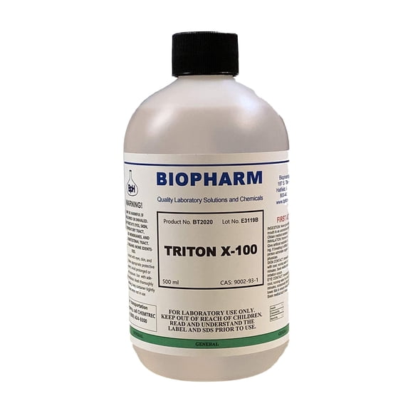 Surfactante Biopharm Triton X-100 puro de 500 ml