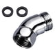 thumbnail image 5 of Adaptador del codo de cabecera de ducha de 4.2 cm G1/2 135 degree para tubo de ducha G1/2 pulgadas hembra y macho con juntas de goma Extensión del brazo de, 5 of 5