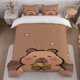 thumbnail image 1 of Kapibala Hugging Duck Themed Bedding Set Soft and Comfortable for All Seasons, 1 of 5