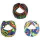 thumbnail image 1 of Paquete de 3 diademas africanas para mujer, anchas, estilo bohemio, con nudos, antideslizantes, para el pelo, para deporte, yoga, entrenamiento, elásticas., 1 of 5