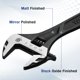 thumbnail image 2 of Llave inglesa WORKPRO 15 cm de acero Cr‑V con óxido negro, 2 of 9