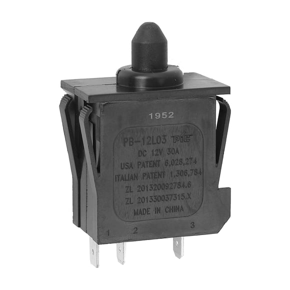 Interruptor de pedal JONATURE 4x3,4x2,2 cm para coche Power Wheels
