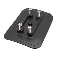 Magideal - Almohadilla Con Pegamento Para Barcos Inflables, Soporte Para Kayak, Piezas De Fácil Instalación, Suministros Negros, Soporte Para Caña De Pescar Para