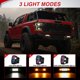 thumbnail image 3 of Pods de Luz LED Nilight 15 cm 60 W Ámbar/Blanco 3 Modos, 3 of 8