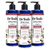 Loción Corporal Dr Teal'S Shea Butter & Almond 540 Ml (Paquete De 3)
