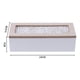 thumbnail image 2 of Caja De Té Mediana De Madera 3 Espacios Con Corazon Ramas blanco, 2 of 2