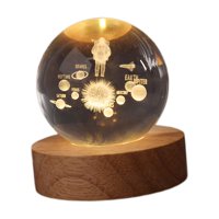 Ioensy - Lámpara De Noche Creativa Para Dormitorio Escritorio De Oficina Regalo De Cumpleaños B