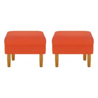 Bodevir - Set Pouf Sky 1C Felpa 04 Naranjo