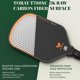 thumbnail image 3 of Pala De Pickleball Shark 100 De Fibra De Carbono Núcleo De 16 Mm, 3 of 7