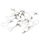 thumbnail image 3 of 20pcs diy móvil llavero lanyard charms diy cuerda plata, 3 of 5