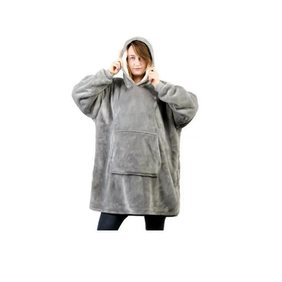 Poleron Sherpa Con Capucha Tipo Huggle Hoodie The Comfy NL6667