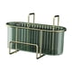 thumbnail image 3 of Soporte Para Cepillos De Cocina, Estante De Almacenamiento, Práctico Fregadero, Escurridor Para Platos, Para Utensilios, Aureate, Verde Oscuro, 3 of 3