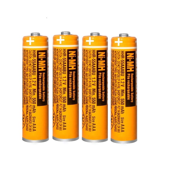 Batería recargable EOCIK NI-MH AAA 1,2 V 550 mAh HHR-55AAABU