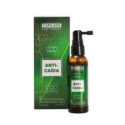 Loción Capilar Anticaída Ortiga Jarilla Cafeína 70 Ml Capilatis