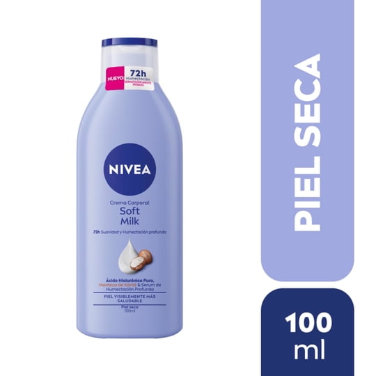 Crema Nivea Corporal Soft Milk