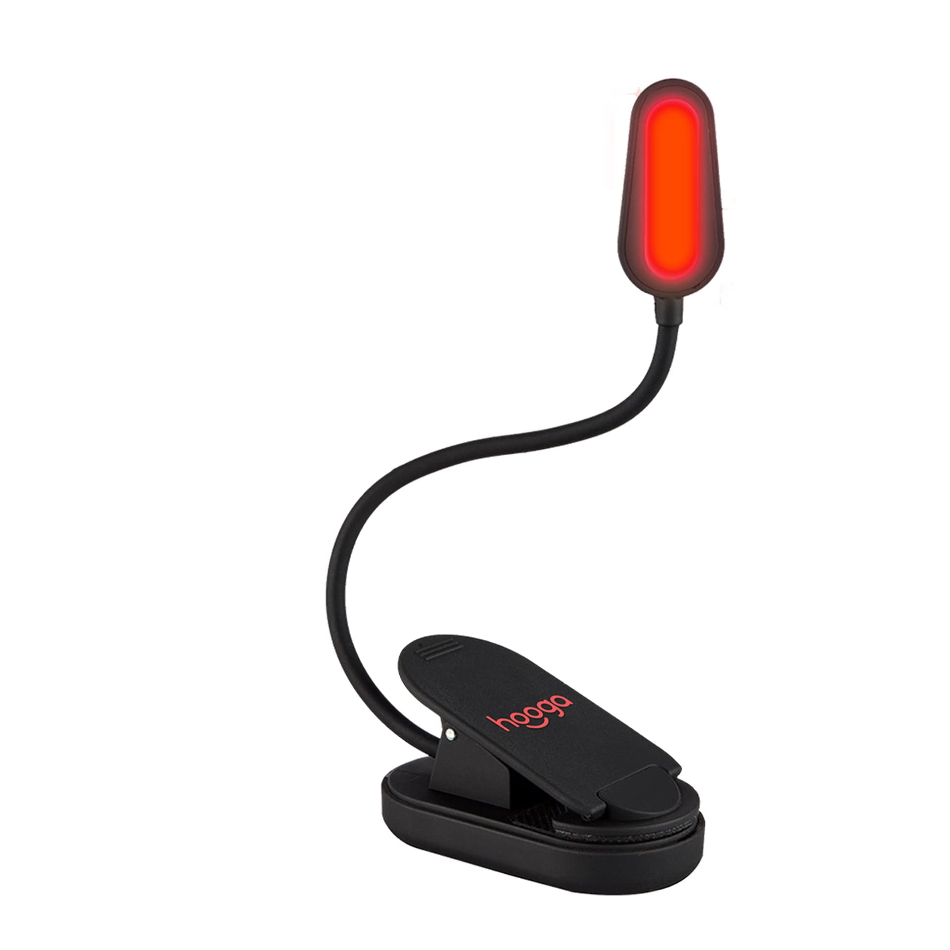 Lámpara Hooga Con Clip, Led Rojo, 625 Nm, Sin Luz Azul