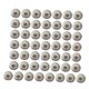 thumbnail image 2 of 50 Piezas De Cuentas De Madera Natural Con Agujero Grande, Cuentas Espaciadoras Para Hacer Joyas, 2 of 5