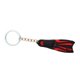 thumbnail image 2 of Novedad Mini Dive Flippers Llavero Titular Llavero Llavero Rojo, 2 of 5